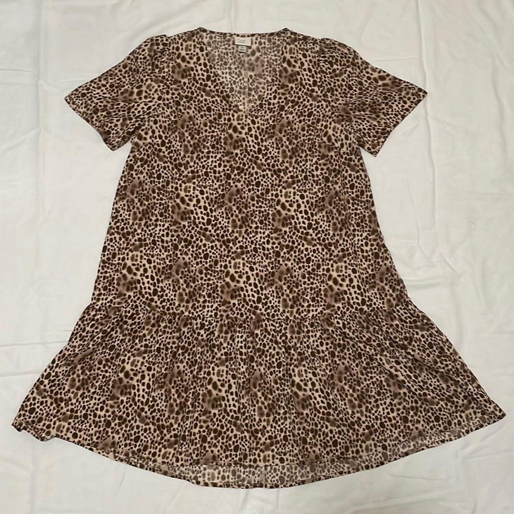 Leopard dress XS, great condition